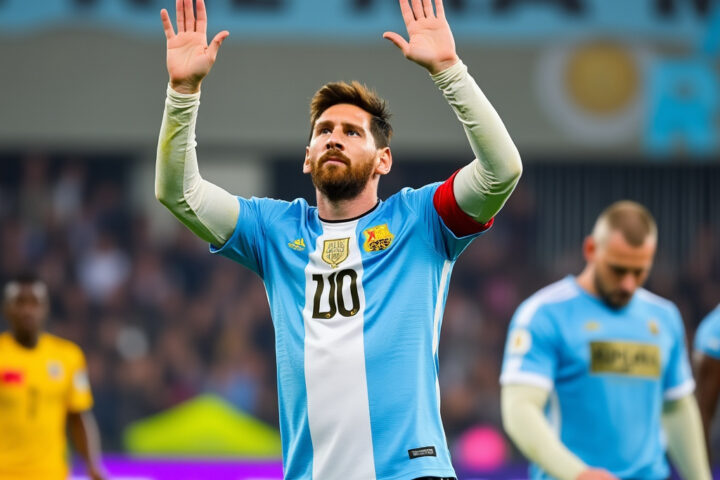 Lionel Messi dispute son dernier match en sélection argentine face au Bénin