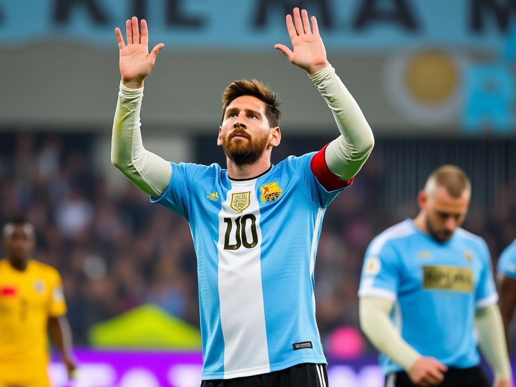 Lionel Messi dispute son dernier match en sélection argentine face au Bénin