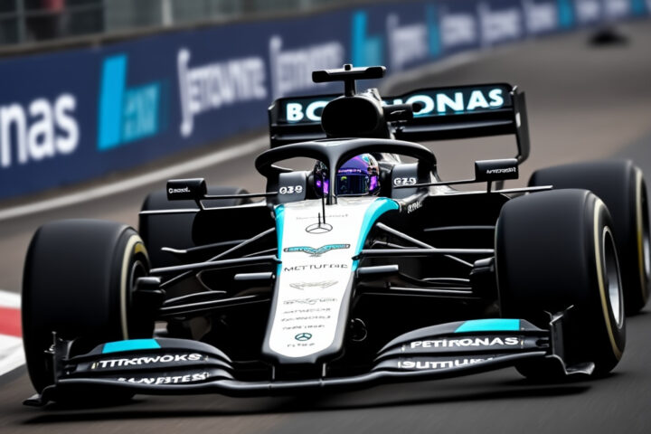 Grand Prix de Singapour : George Russell domine la seule séance d'essais libres