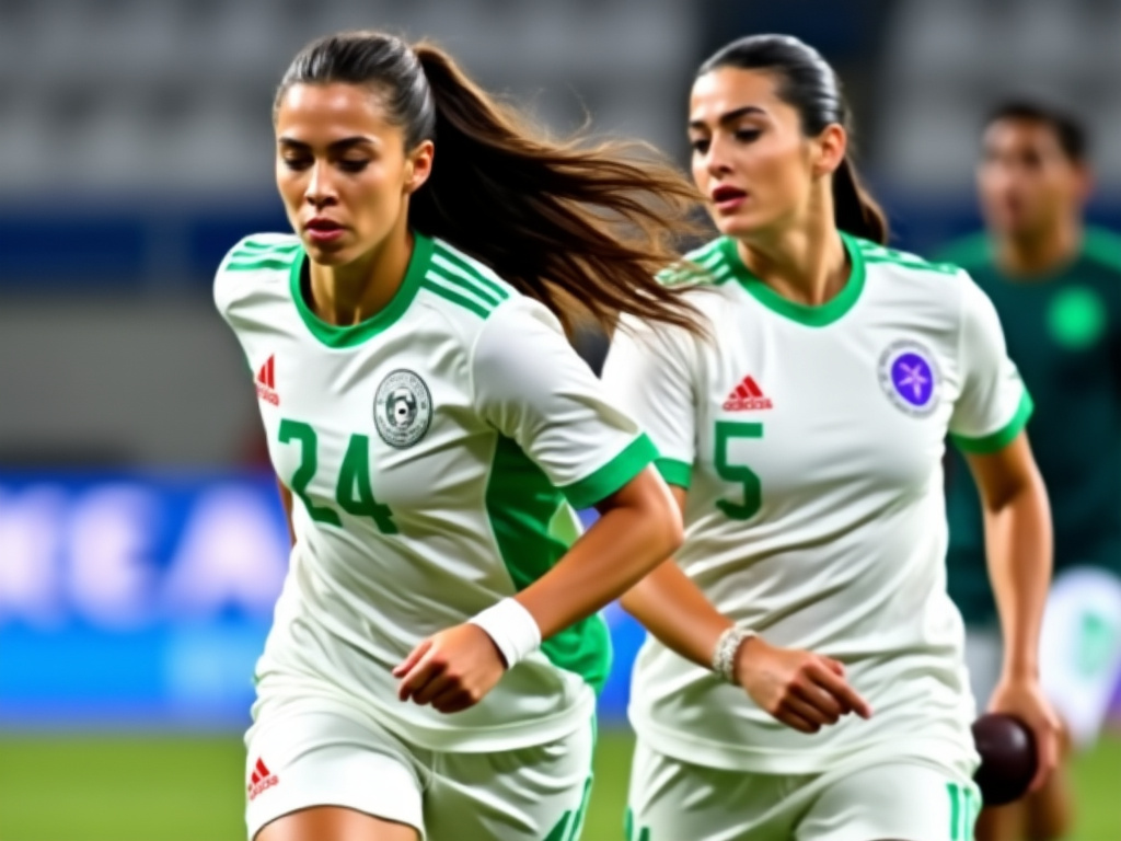 Algérie féminine affronte la Centrafrique en qualification pour les JO 2028