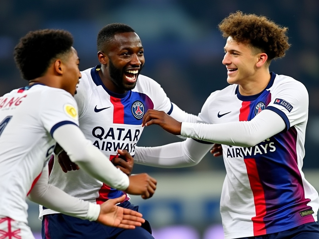 Le PSG surmonte Strasbourg et retrouve la tête de la Ligue 1