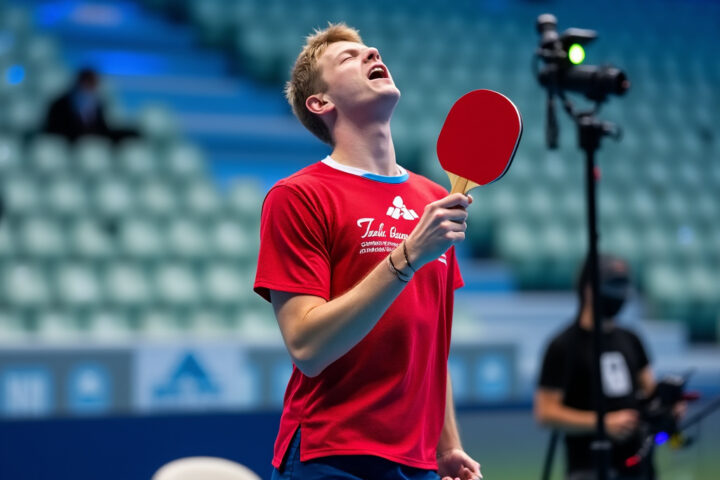 Félix Lebrun remporte le doublé aux Championnats d'Europe de tennis de table en Slovénie