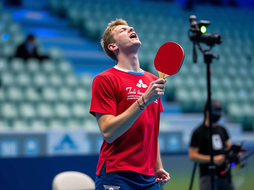 Félix Lebrun remporte le doublé aux Championnats d'Europe de tennis de table en Slovénie