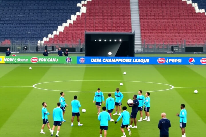 Paris Saint-Germain affronte Barcelone au Parc des Princes dans un choc attendu