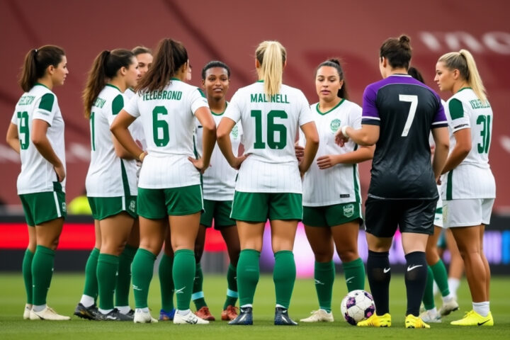 L’équipe féminine d'Irlande du Nord entame sa quête pour la Coupe du Monde au Brésil